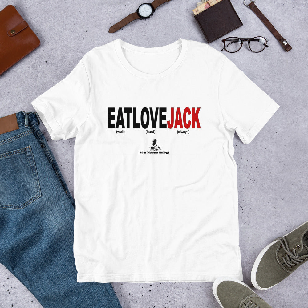 Eat Luv Jack Unisex t-shirt