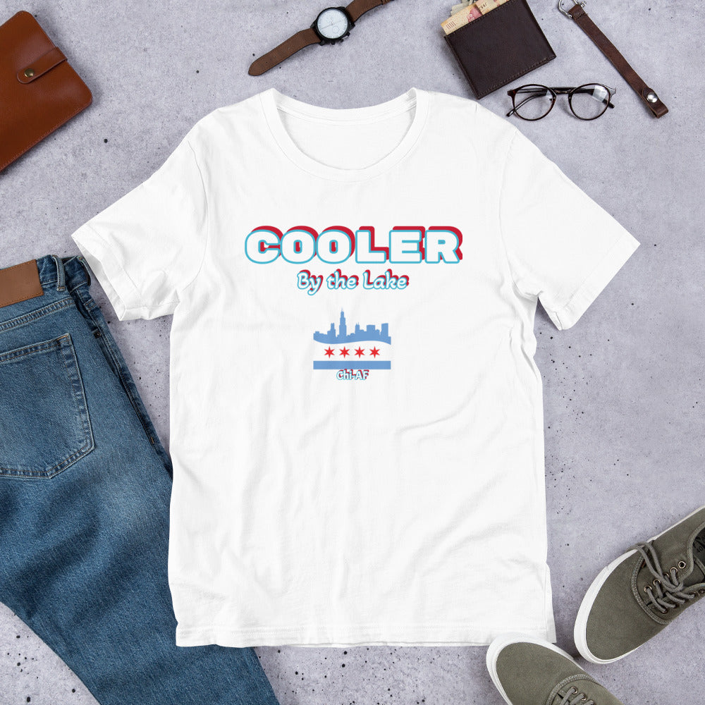 Cooler  By the Lake Unisex t-shirt