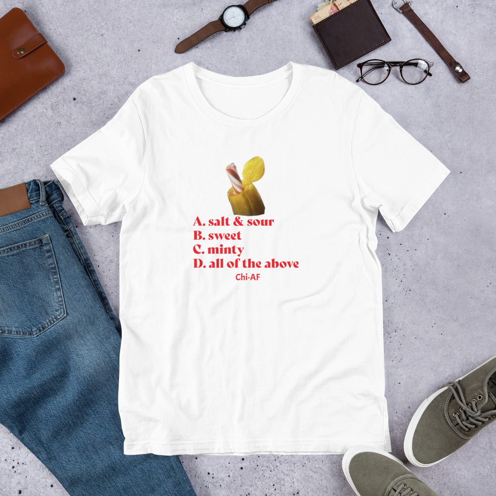 Pickle N Peppermint Unisex t-shirt