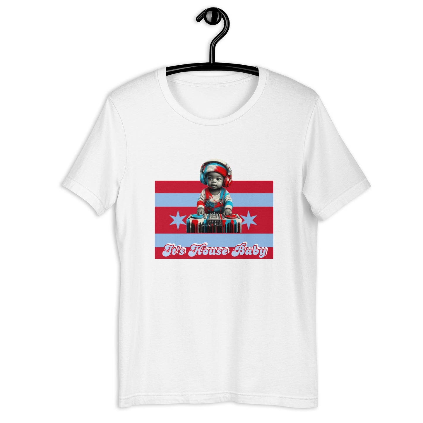 IHB Chi Flag red back Splash Baby Unisex t-shirt