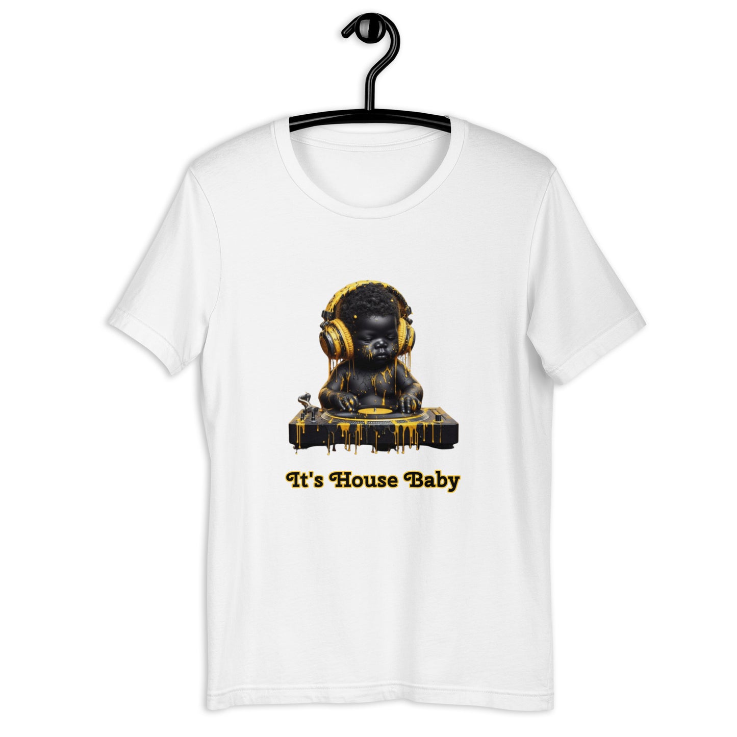 IHB Black/Gold Splash Baby Unisex t-shirt