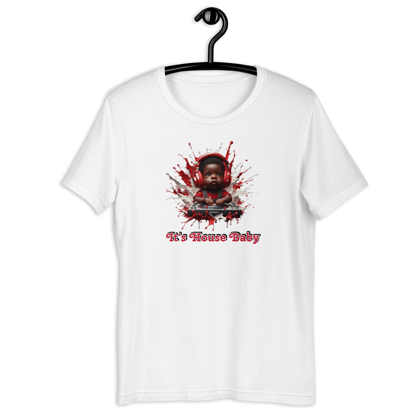 IHB Red/White Splash Baby Unisex t-shirt