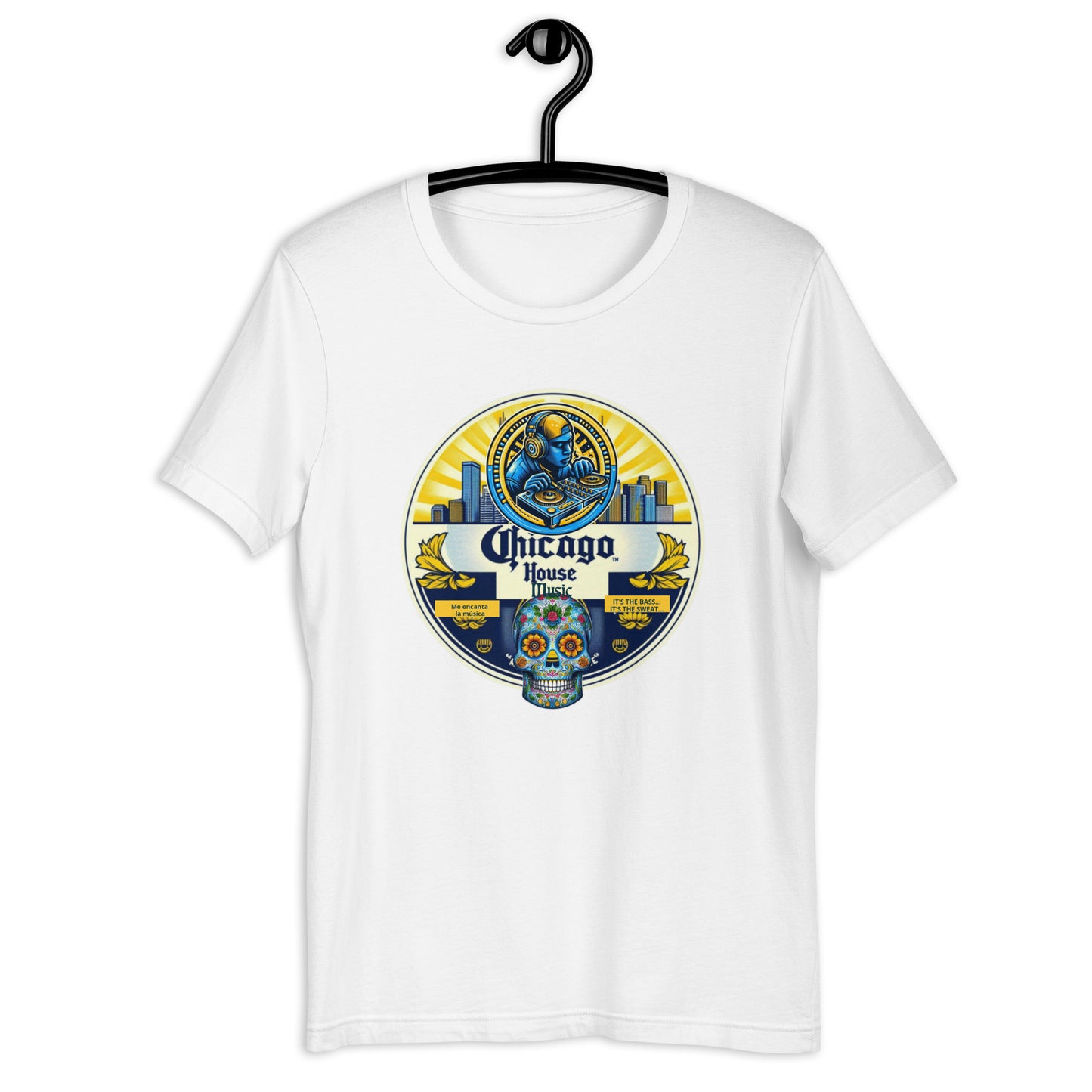 Cerveza House Music Unisex t-shirt