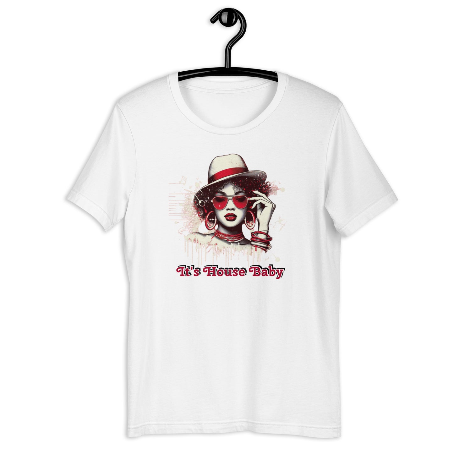 IHB Red White Lady Unisex t-shirt