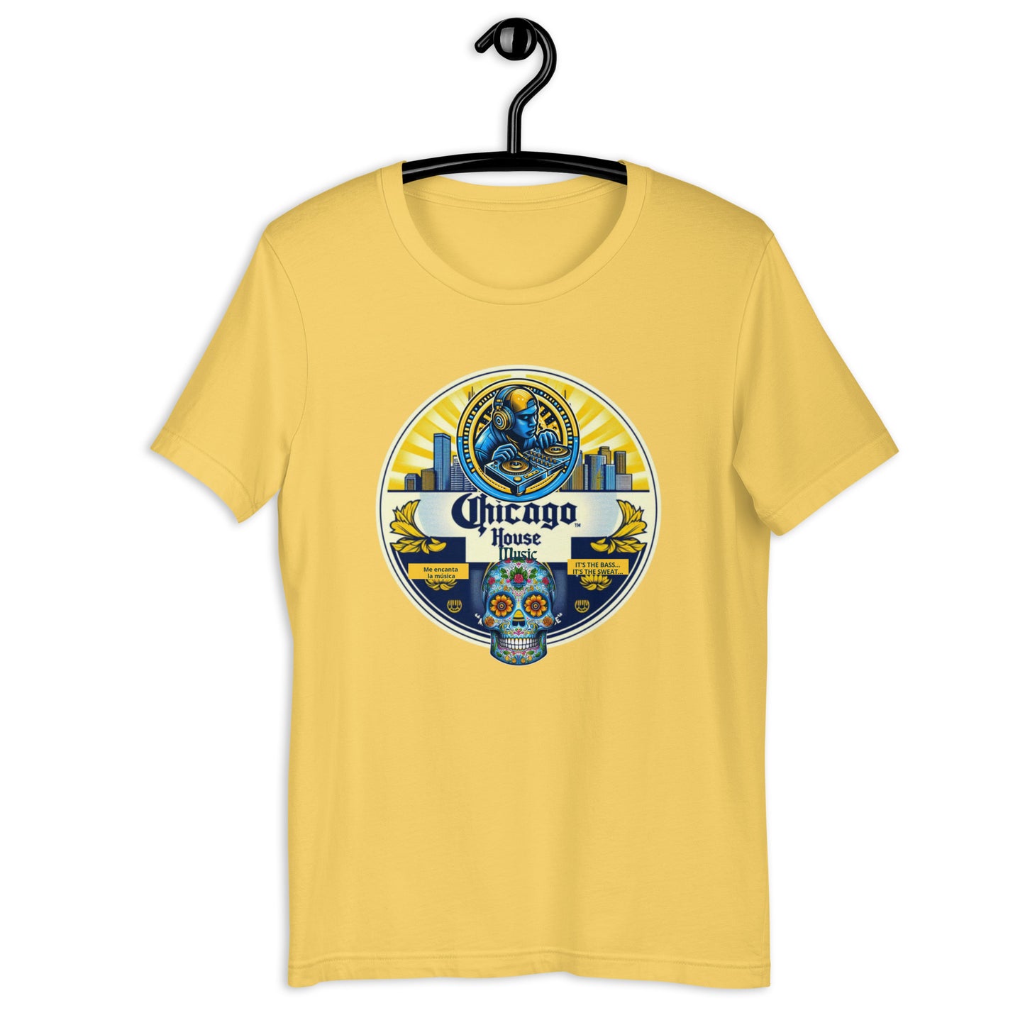 Cerveza House Music Unisex t-shirt