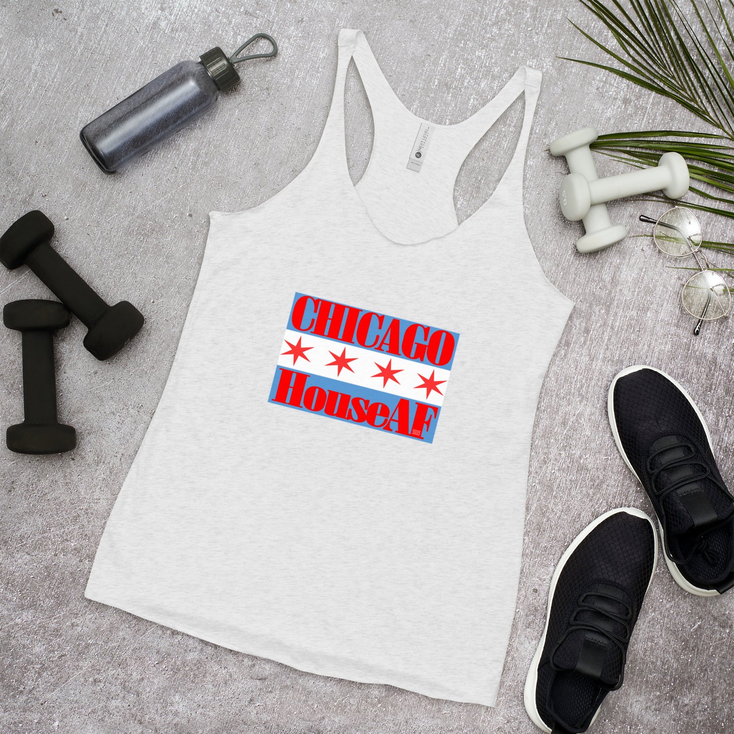 Chicago HouseAF Women's Racerback Tank