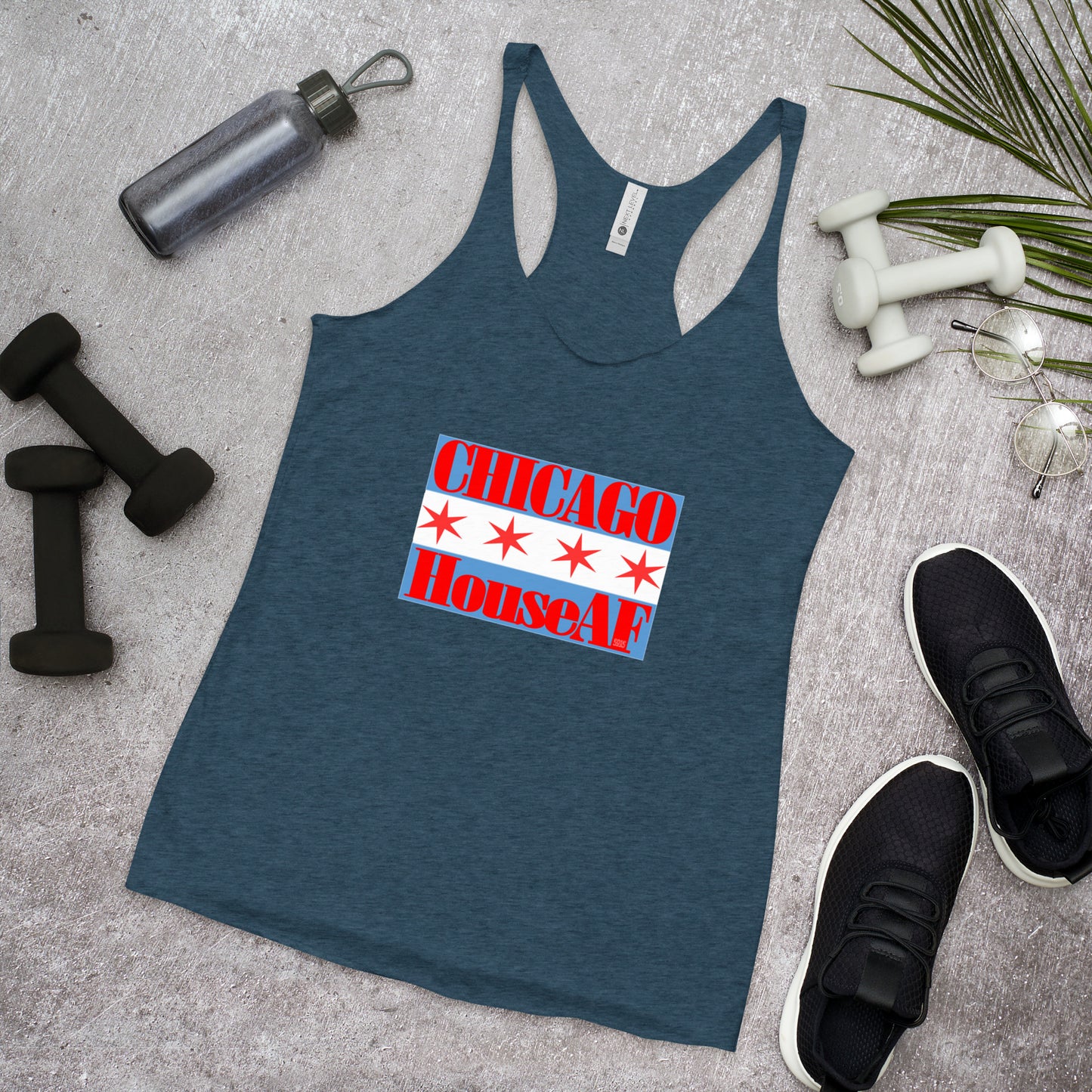 Chicago HouseAF Women's Racerback Tank