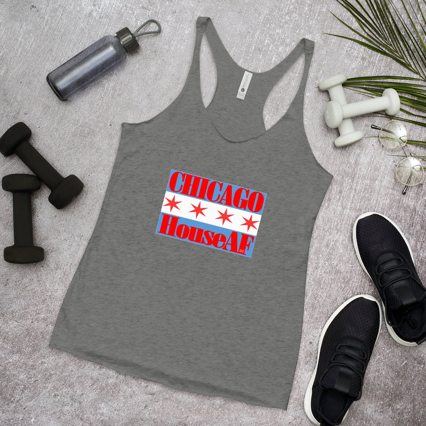 Chicago HouseAF Women's Racerback Tank