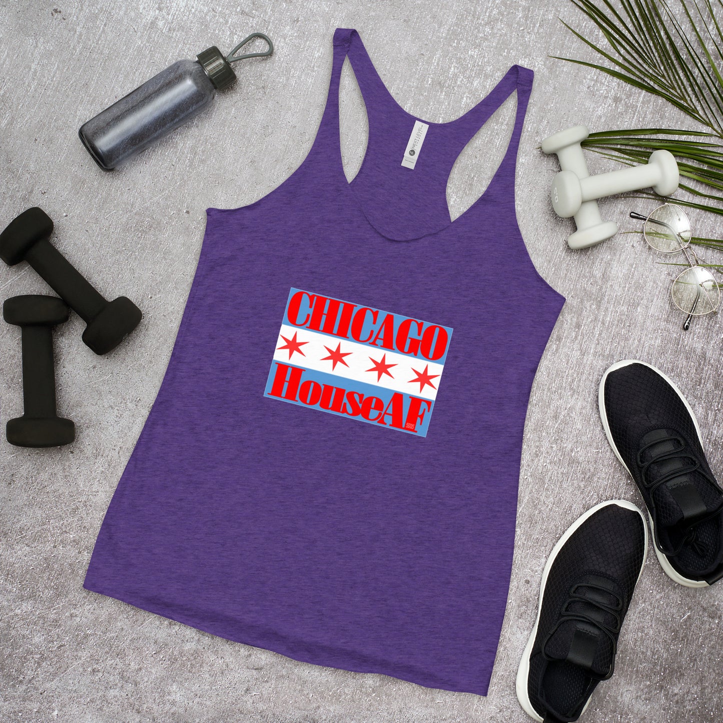 Chicago HouseAF Women's Racerback Tank