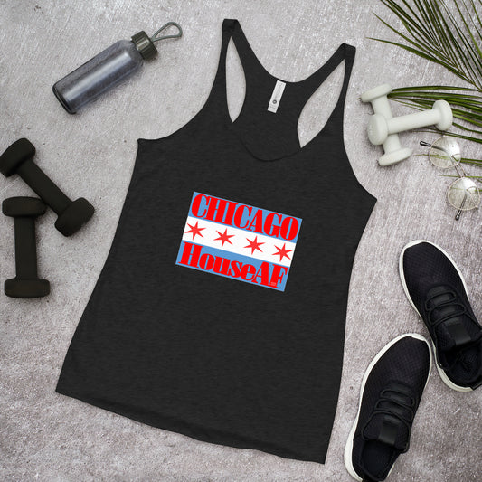 Chicago HouseAF Women's Racerback Tank