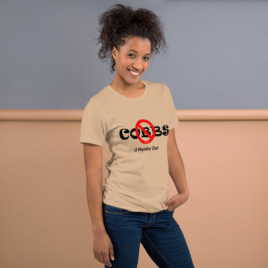 No Cobbs (UMD '08) unisex t-shirt